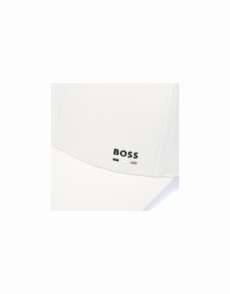 Boss Zed Stripe Cotton Men's Beige Caps