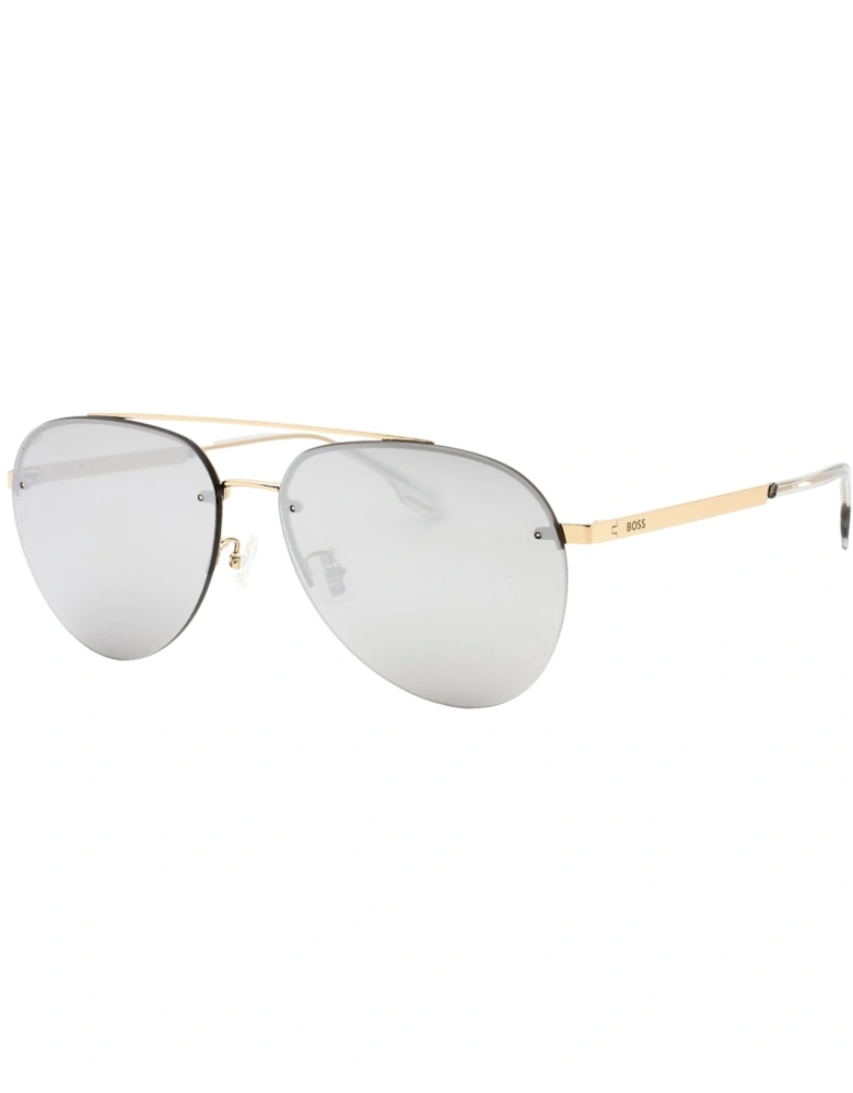 Silver Lens Gold Sunglasses