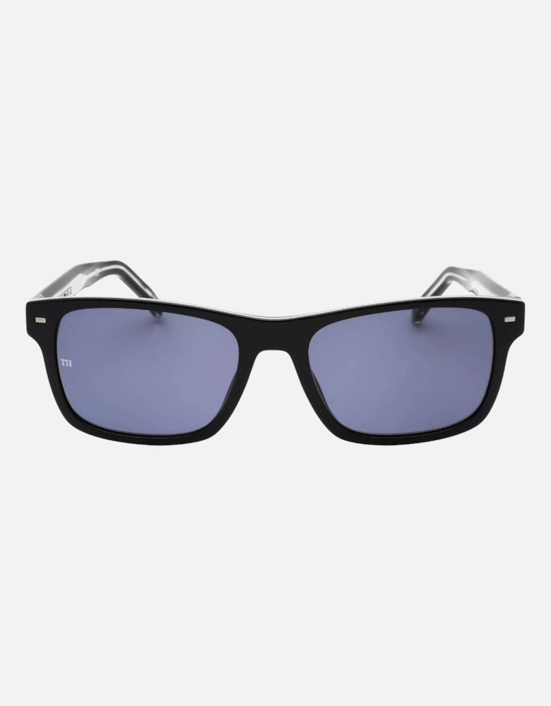 Tommy Hiliger Blue Lens Black Sunglasses