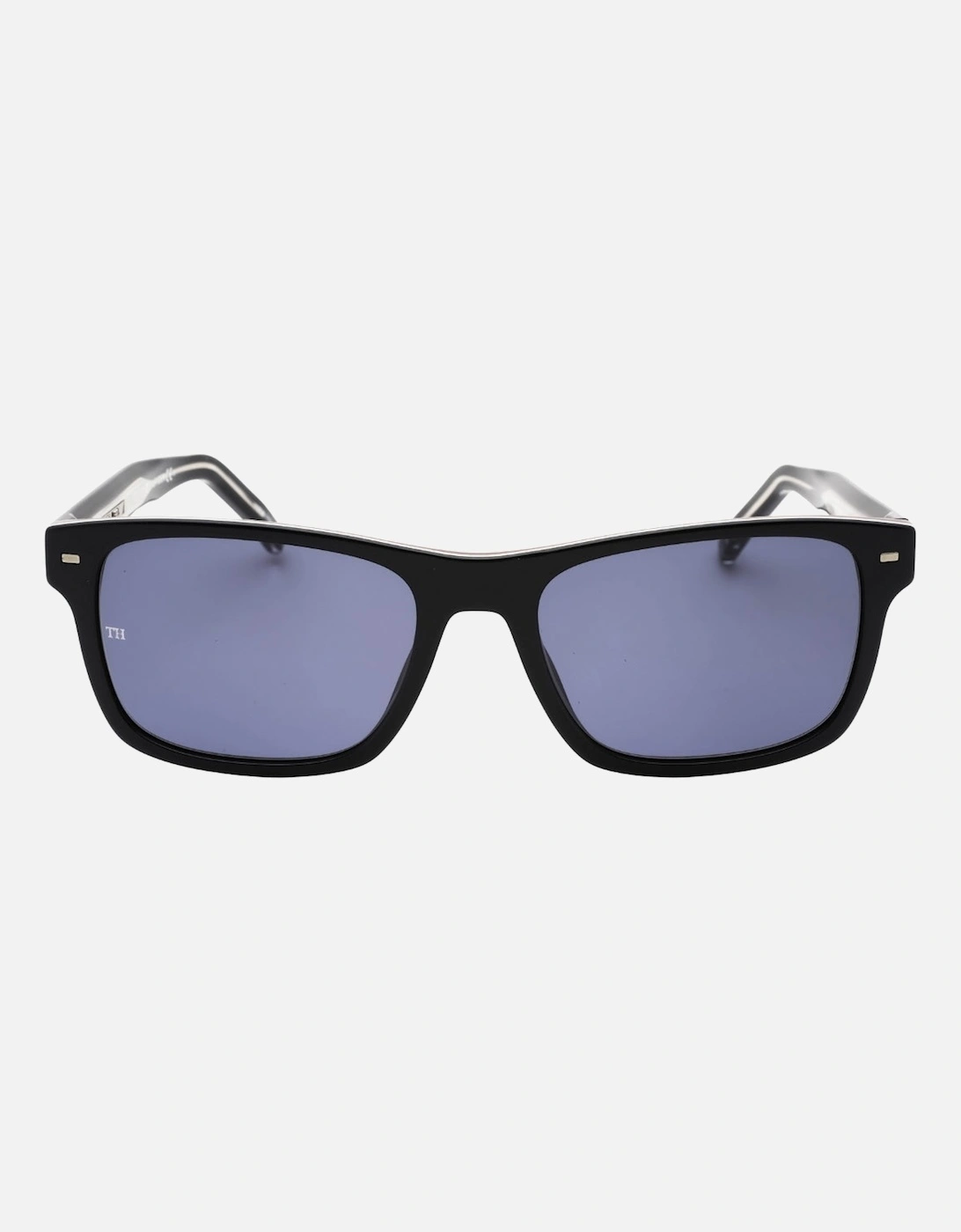 Tommy Hiliger Blue Lens Black Sunglasses, 3 of 2