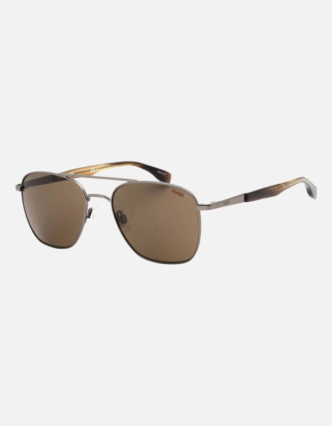 Brown Lens Matte Brown Sunglasses