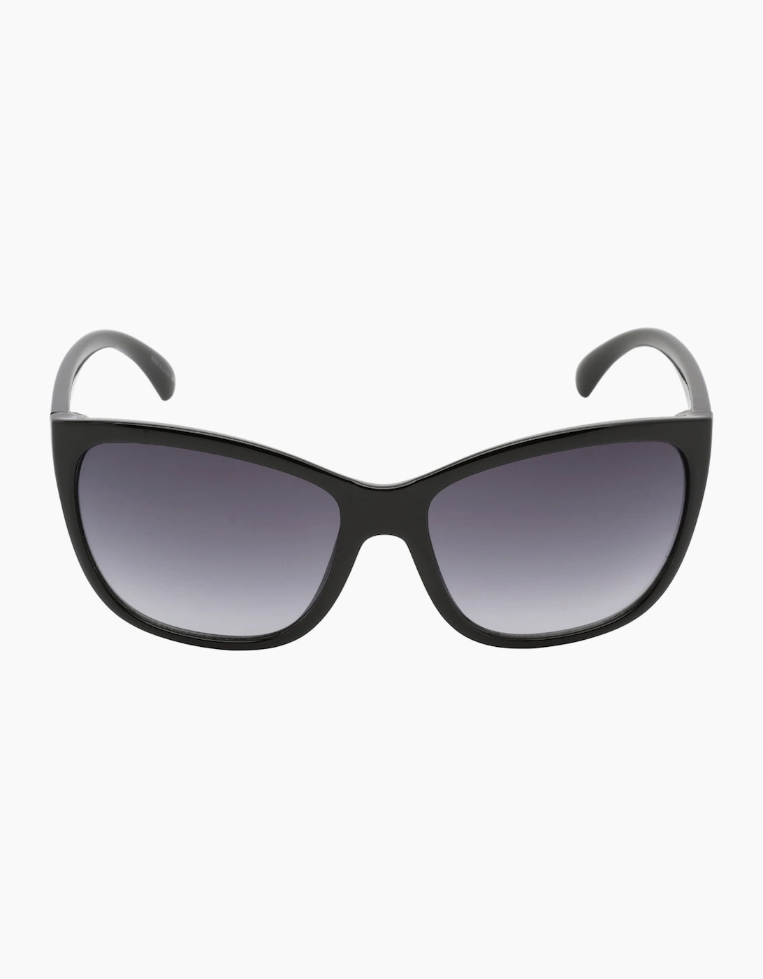 Women's Calvin Klein Dark Grey Gradient Lens Black Sunglasses - Size: ONE size
