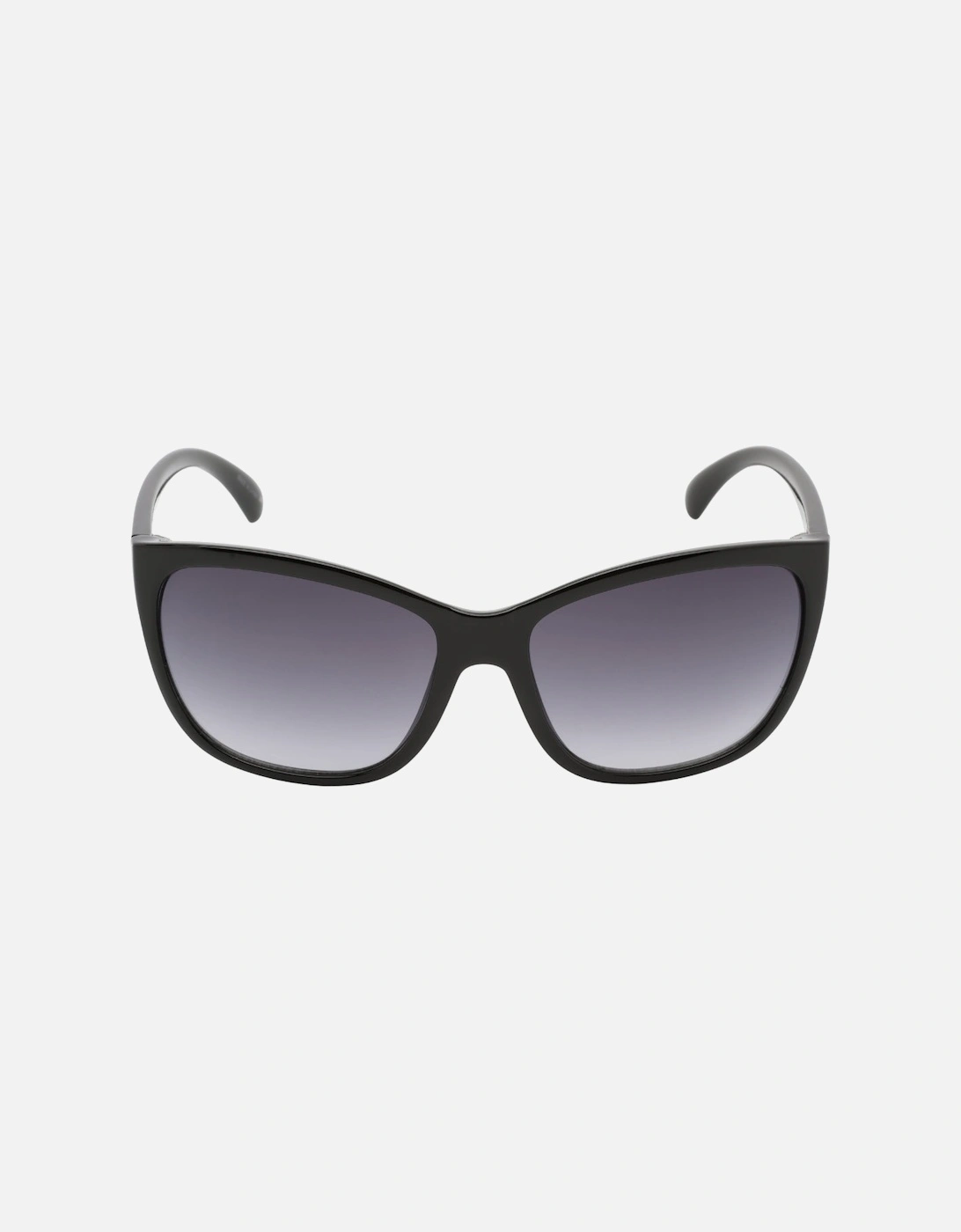 Dark Grey Gradient Lens Black Sunglasses, 3 of 2