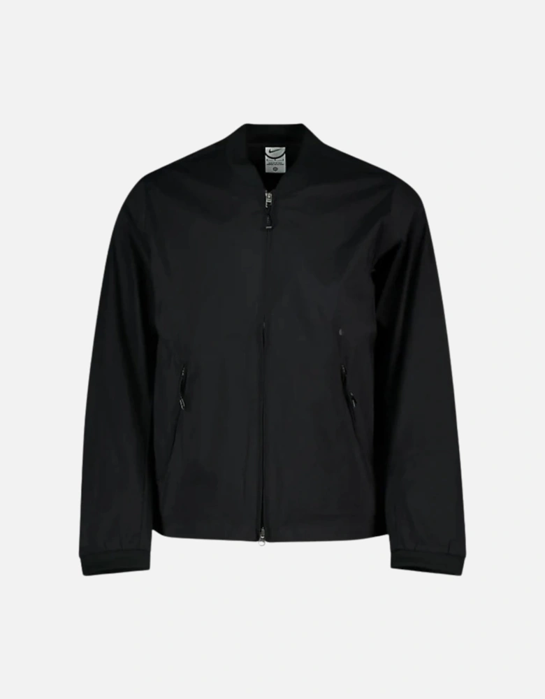 Plain Black Training Jacket