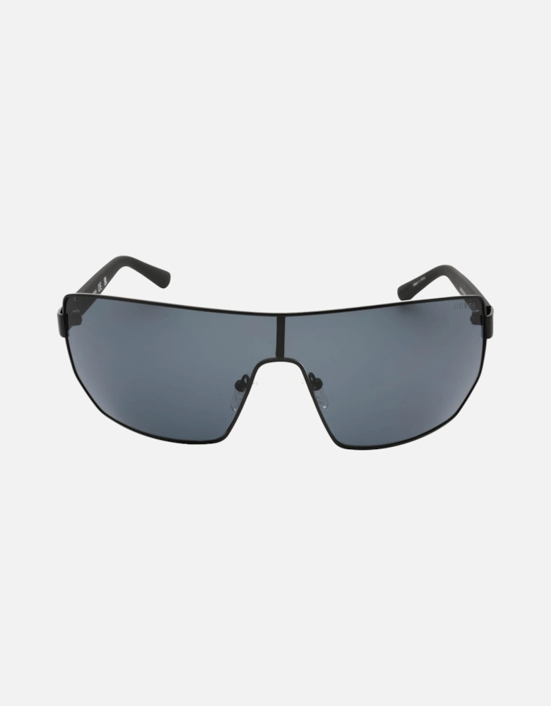 Black Shield Frame Sunglasses