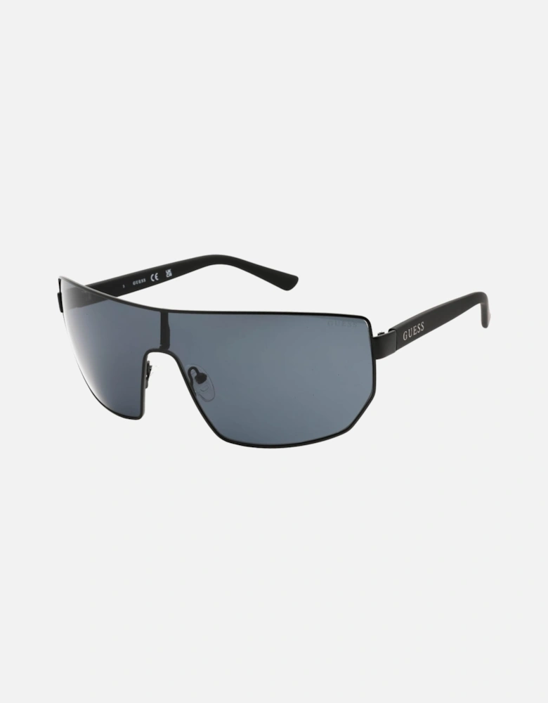 Black Shield Frame Sunglasses