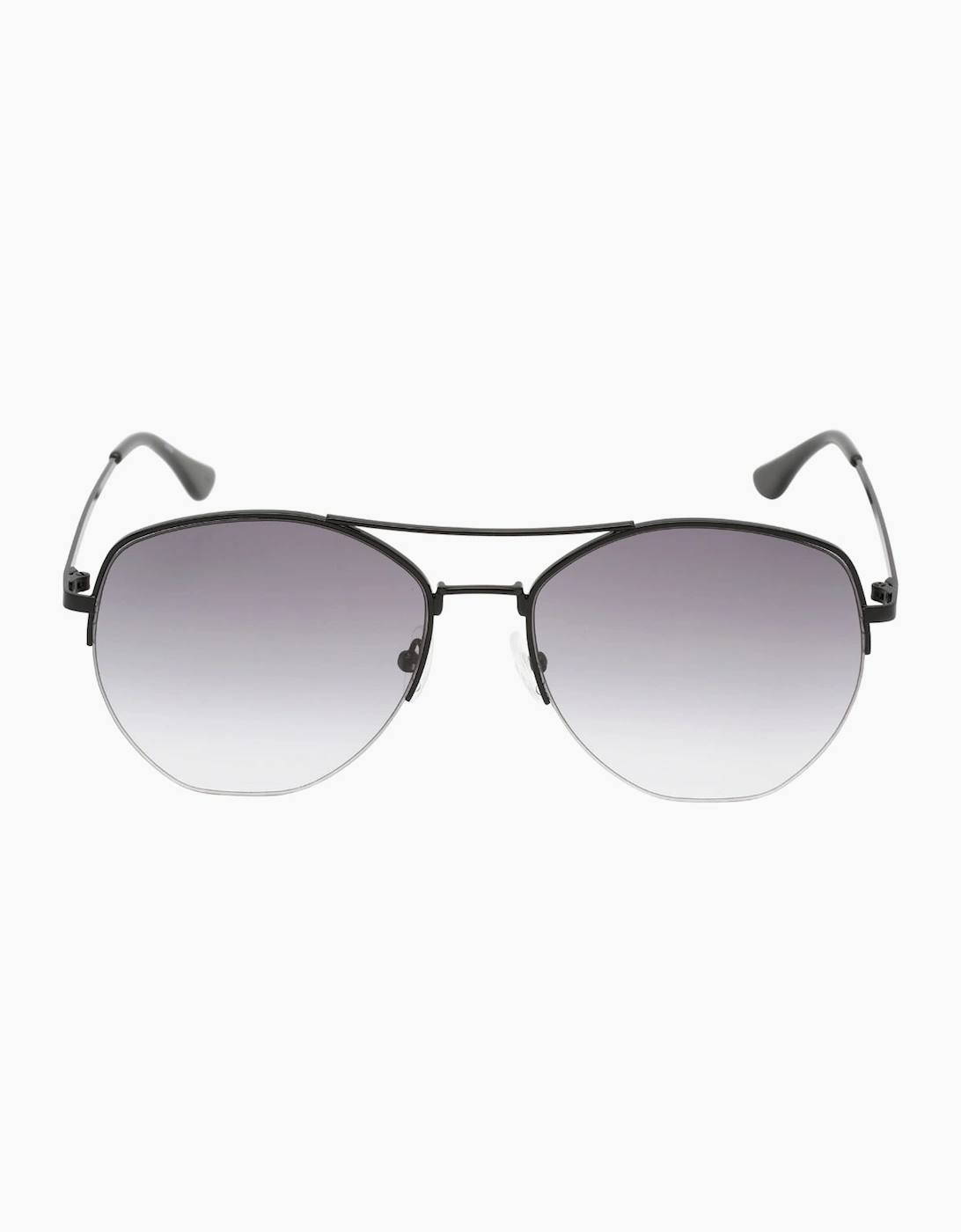 Men's Calvin Klein Grey Gradient Lensed Black Sunglasses - Size: ONE size