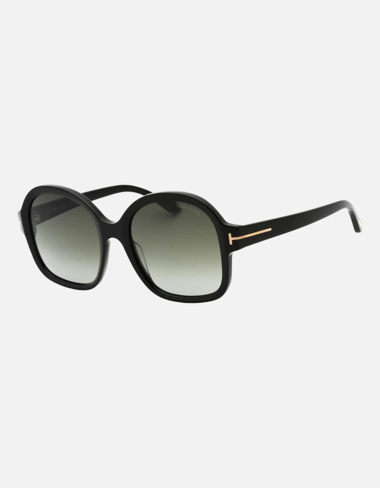 Smoke Lens Shiny Black Sunglasses