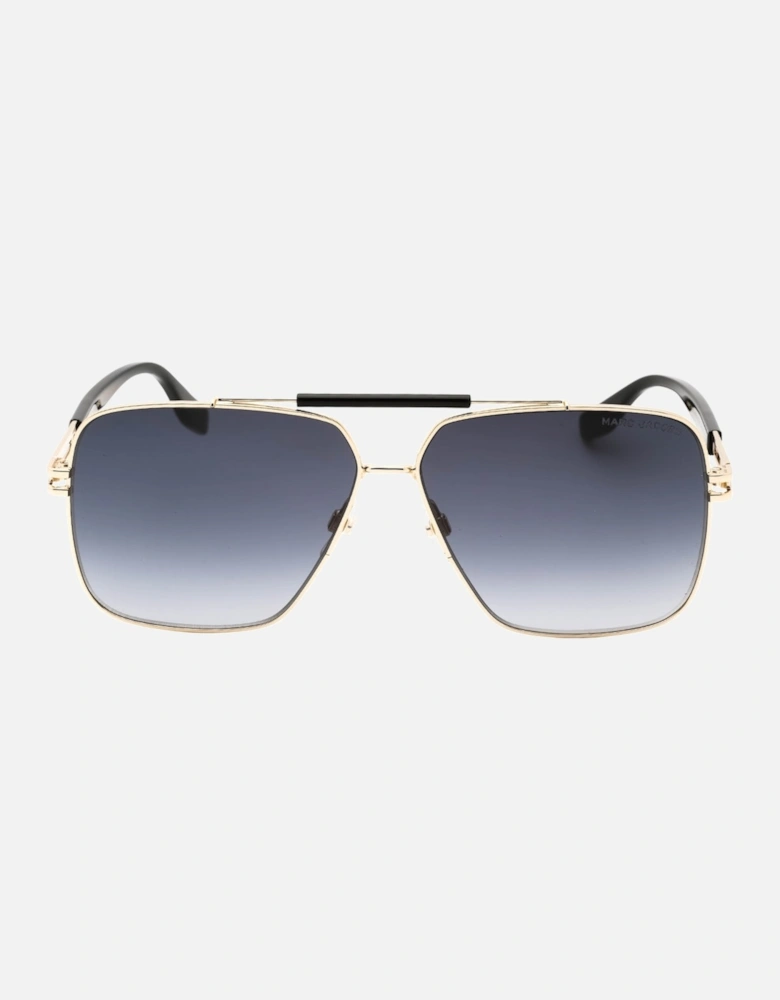 Dark Grey SF Lensed Gold Sunglasses