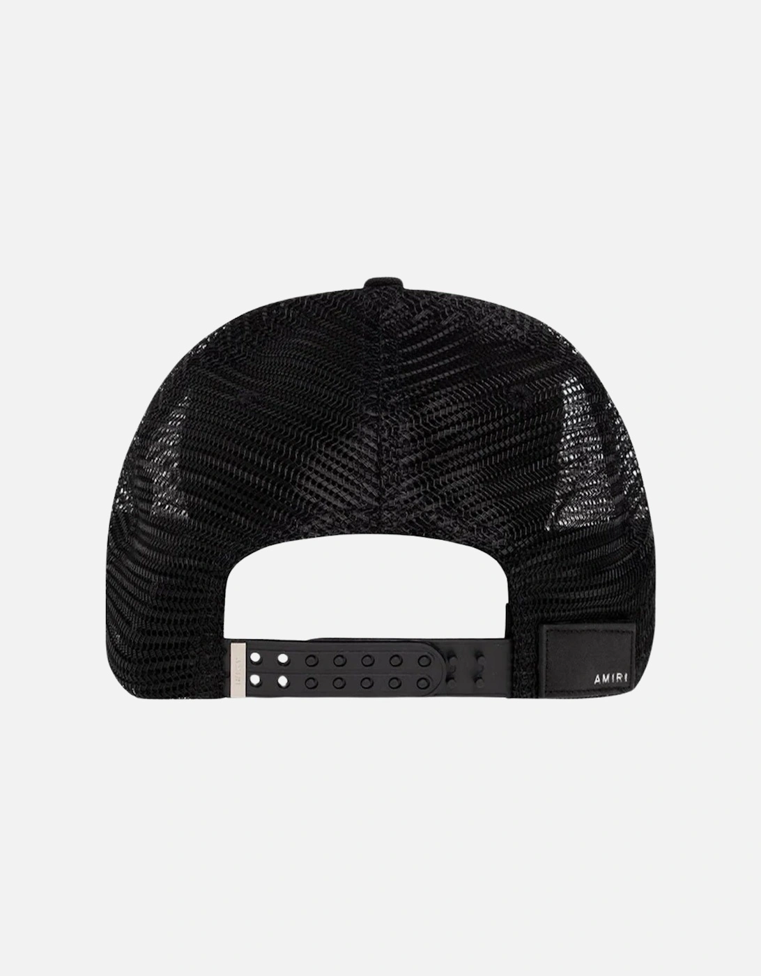 Reverse Bunny Black Trucker Hat