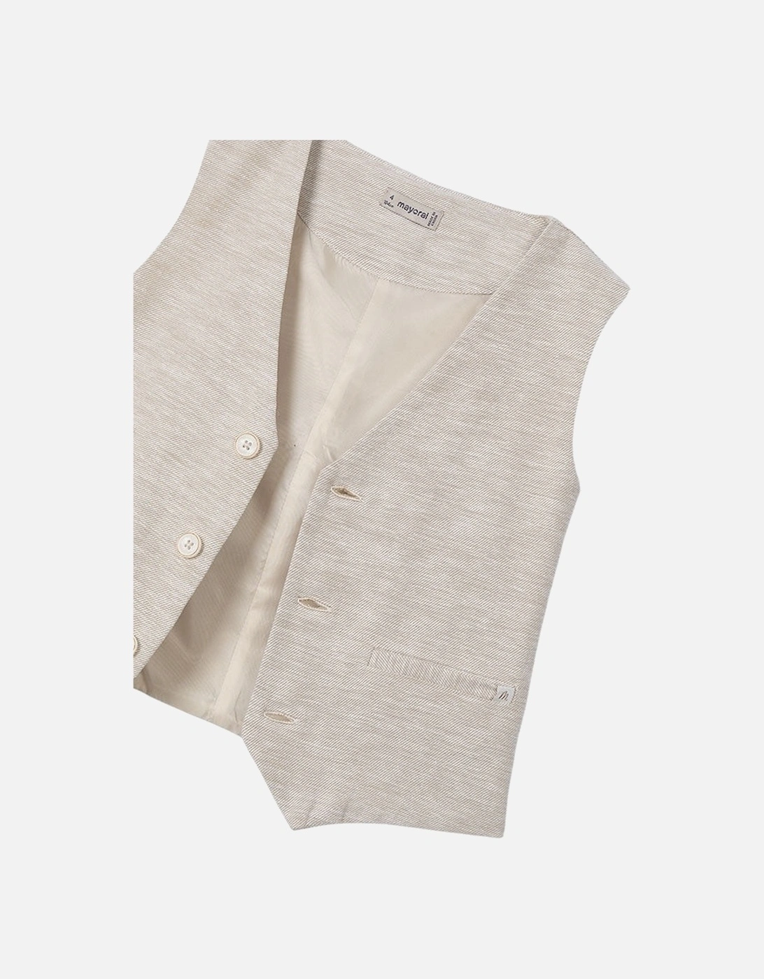 Boys Linen Occasion Blazer Short Set