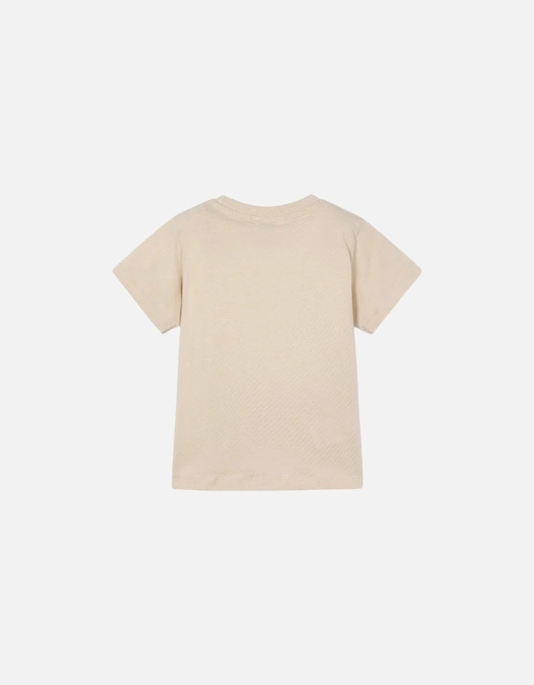 Boys Beige T-Shirt