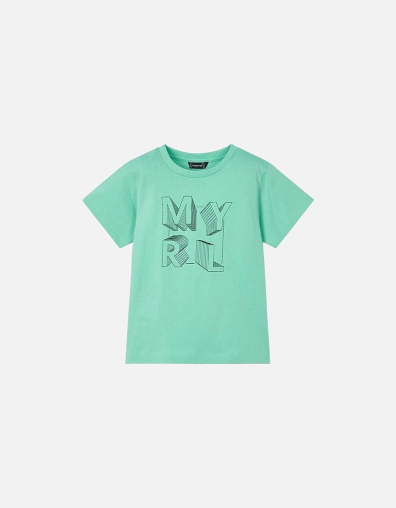 Boys Mint Green T-Shirt