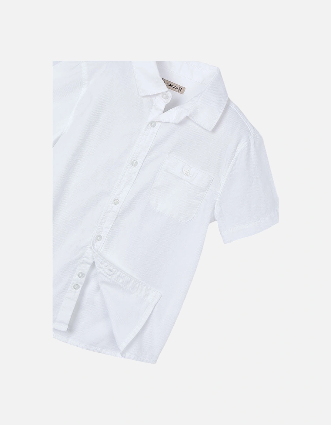 Boys White Occasion Shirt