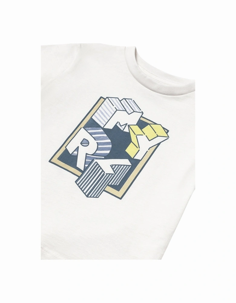 Boys White T-Shirt