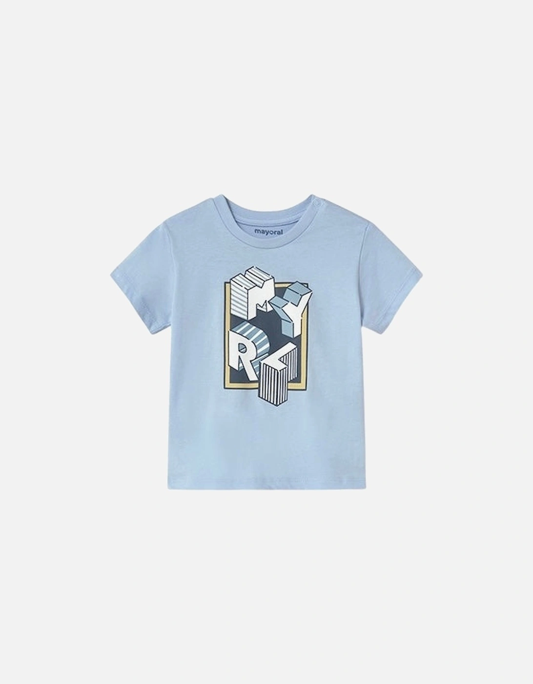 Boys Blue T-Shirt, 4 of 3