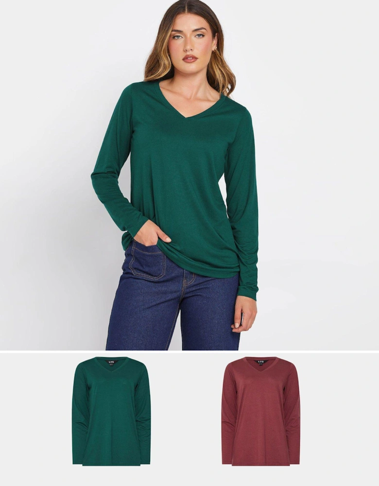 Tall 2 Pack Long Sleeve T-shirt