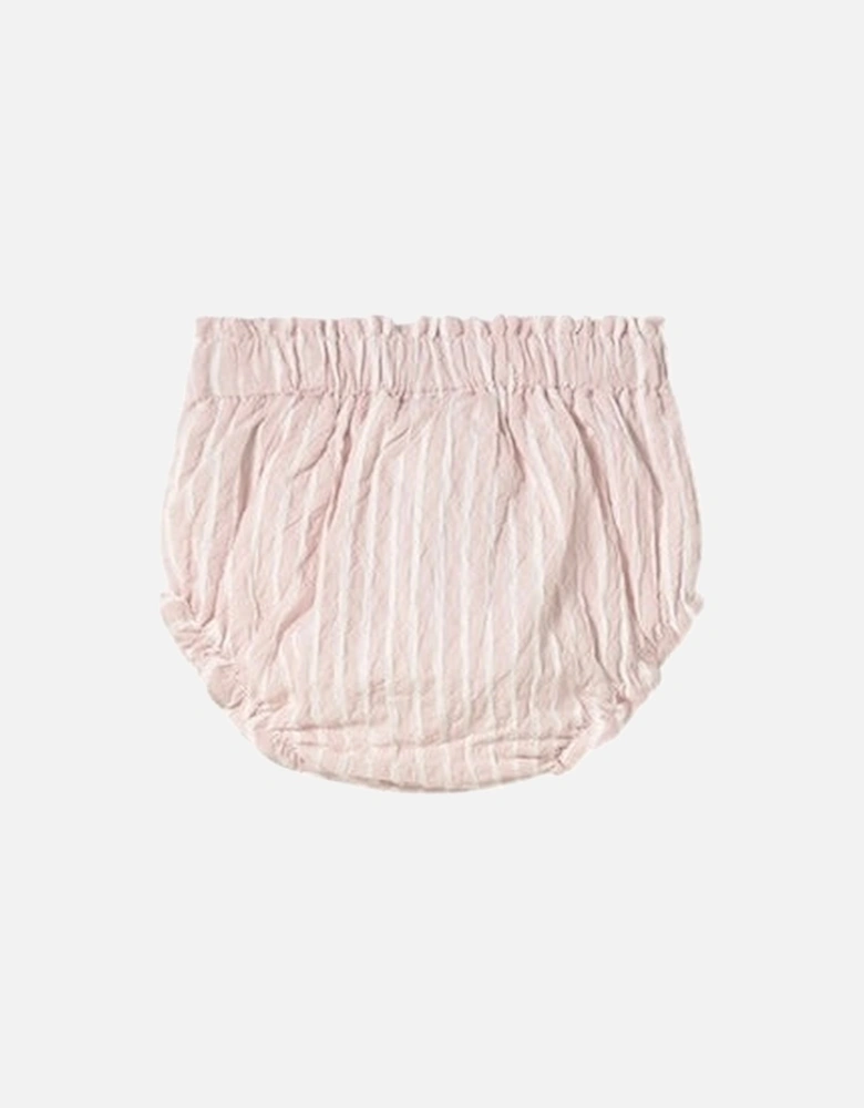 Girls Pink Stripe Jam Pant Set