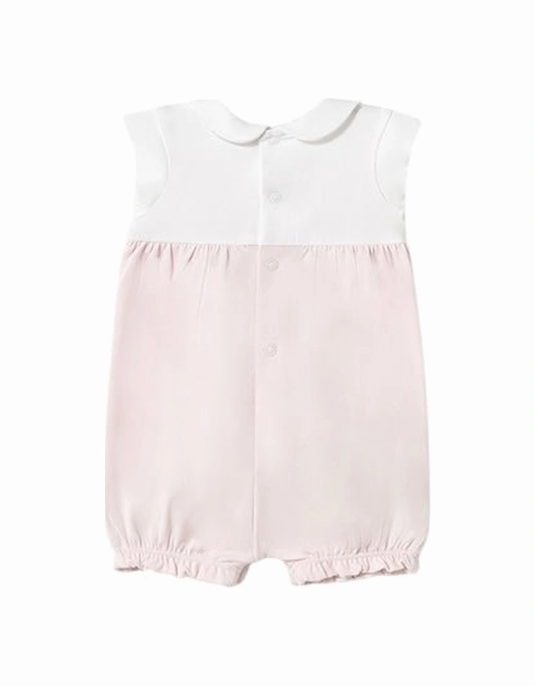 Girls Pink Bow 2 Pack Romper