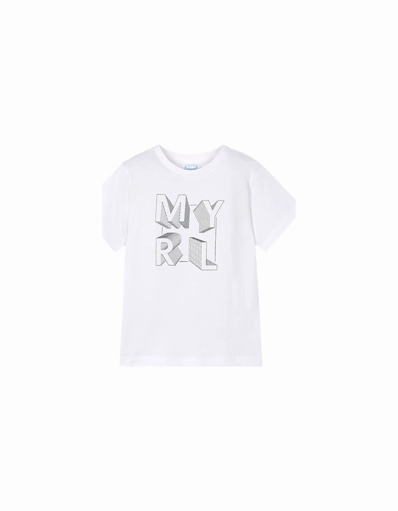 Boys White T-Shirt