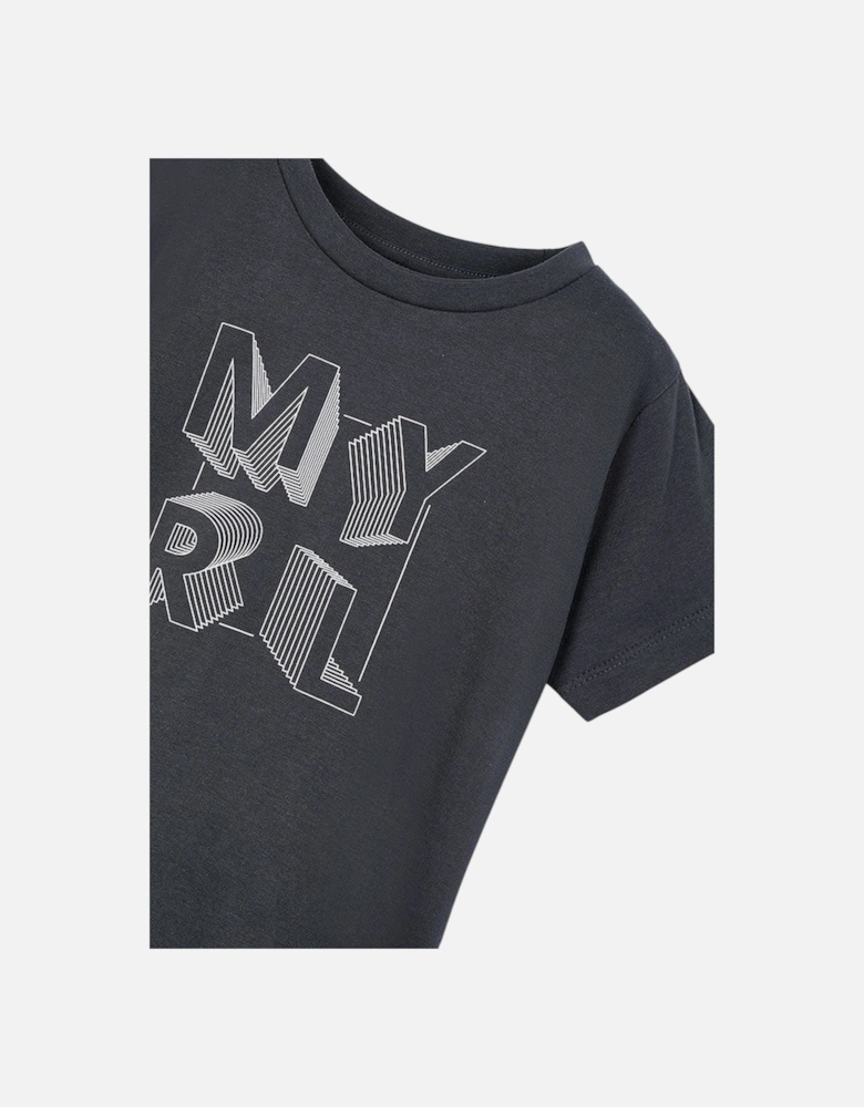 Boys Charcoal Grey T-Shirt