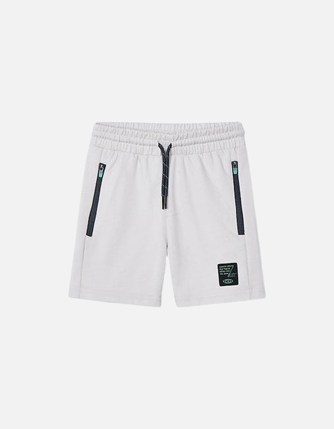 Boys Light Grey Jog Shorts, 4 of 3