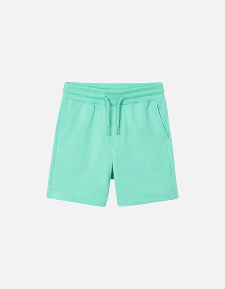 Boys Mint Green Jog Shorts