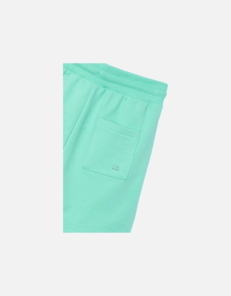 Boys Mint Green Jog Shorts