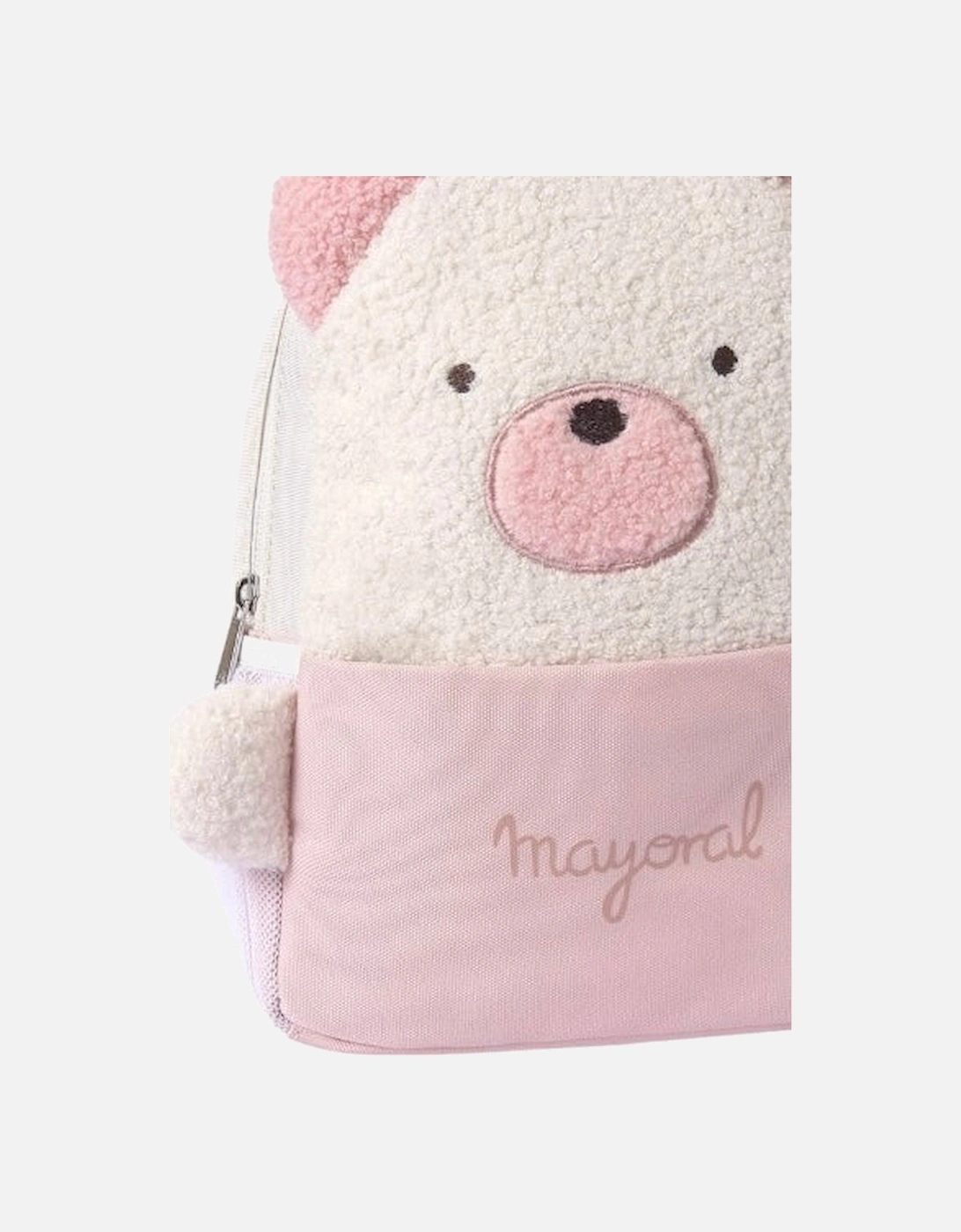 Girls Pink Bear Backpack