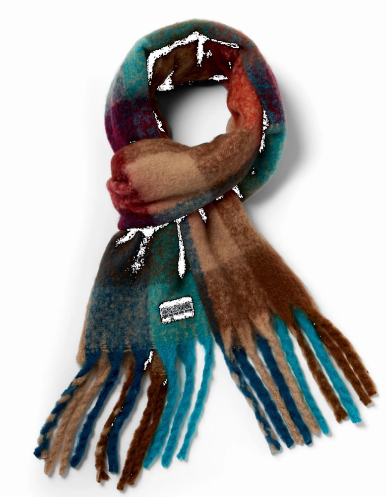 Harvest Oversized Scarf - Brown