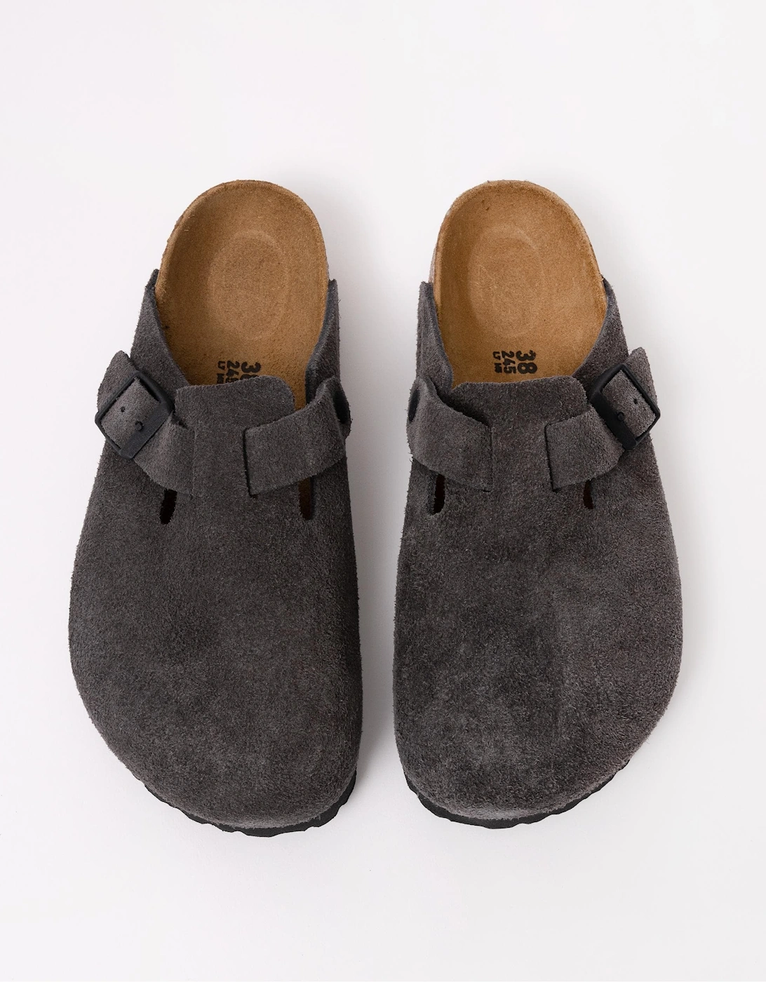 Suede Leather Womens Clogs