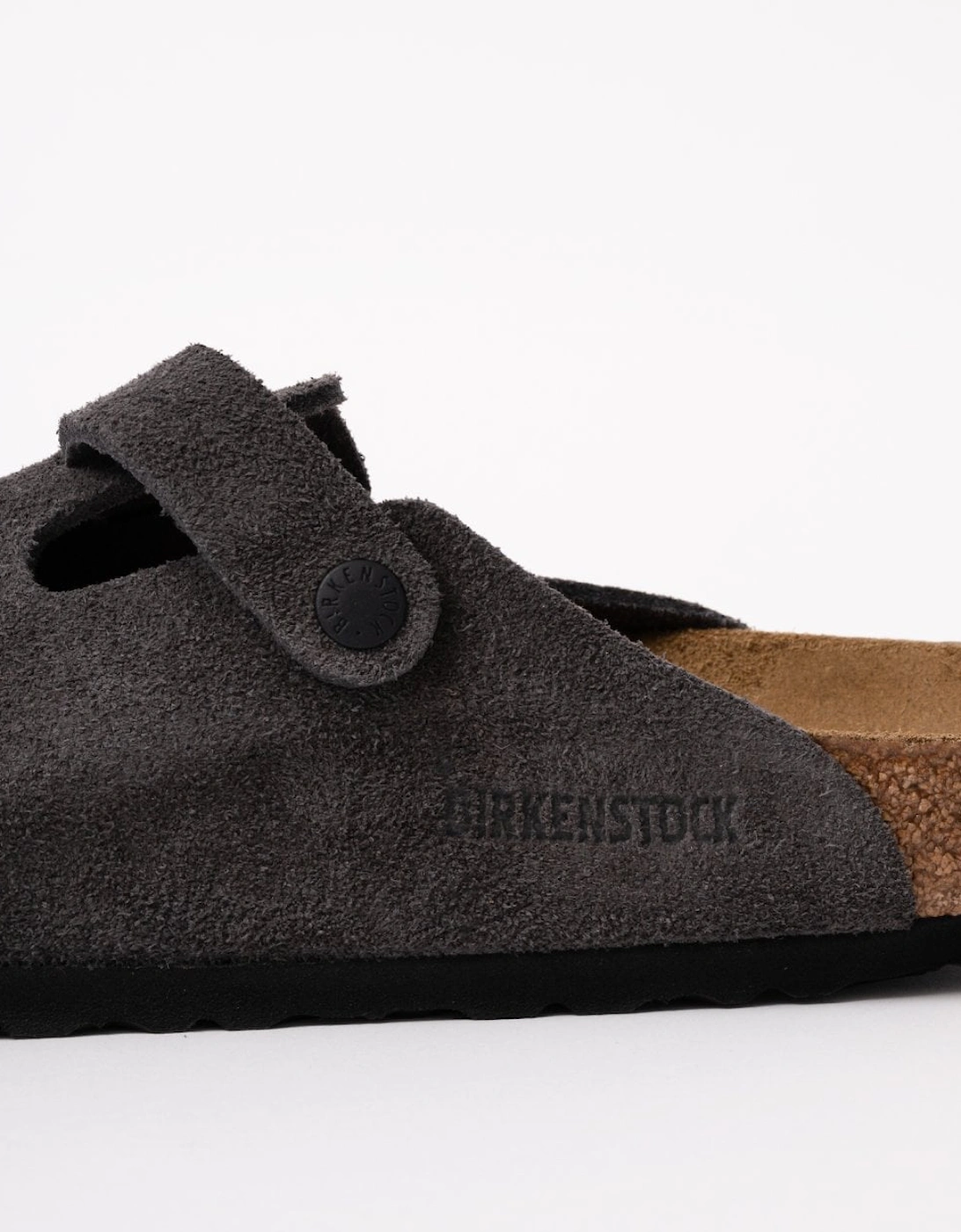 Suede Leather Womens Clogs