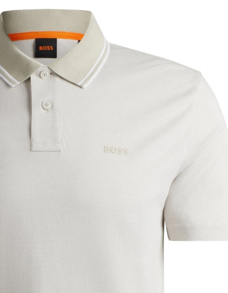 Men's Beige Peoxford Polo Shirt