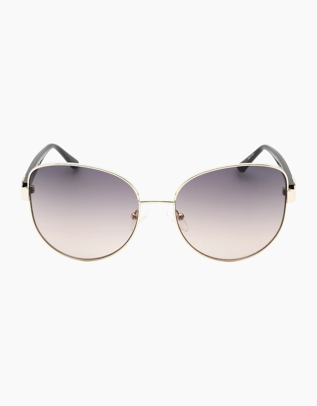 Guess Women's Gold Gradient Smoke Lens Sunglasses - Size: One Size