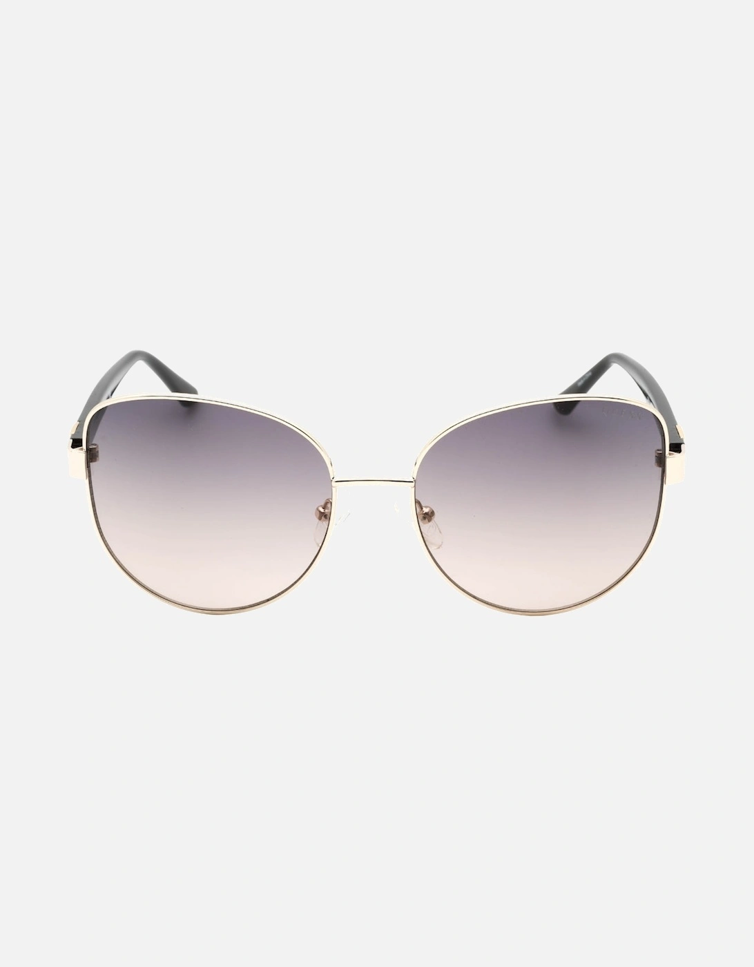 Gradient Smoke Lens Gold Sunglasses, 3 of 2