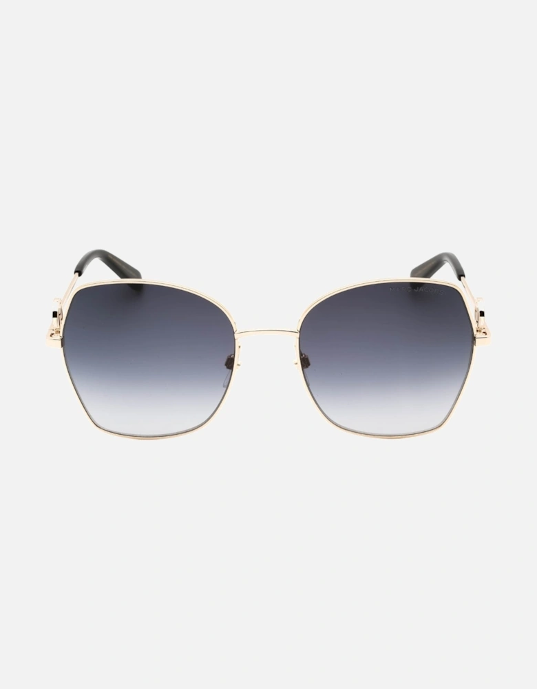 Dark Grey SF Lens Gold Sunglasses