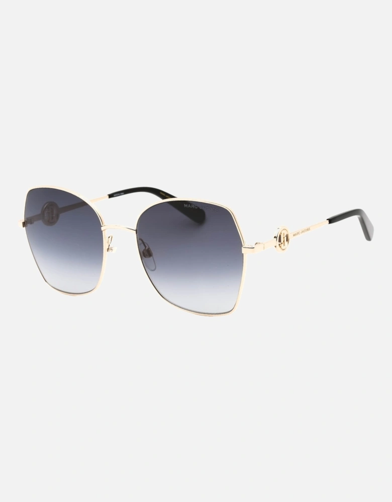 Dark Grey SF Lens Gold Sunglasses