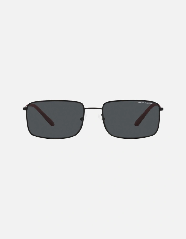 Dark Grey Lens Black Sunglasses