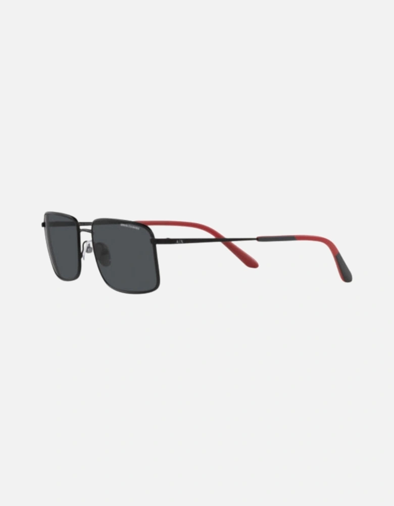 Dark Grey Lens Black Sunglasses