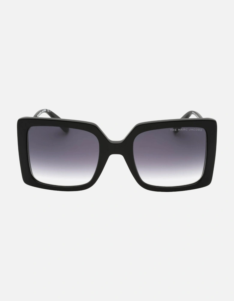 Grey Lens Black Square Sunglasses