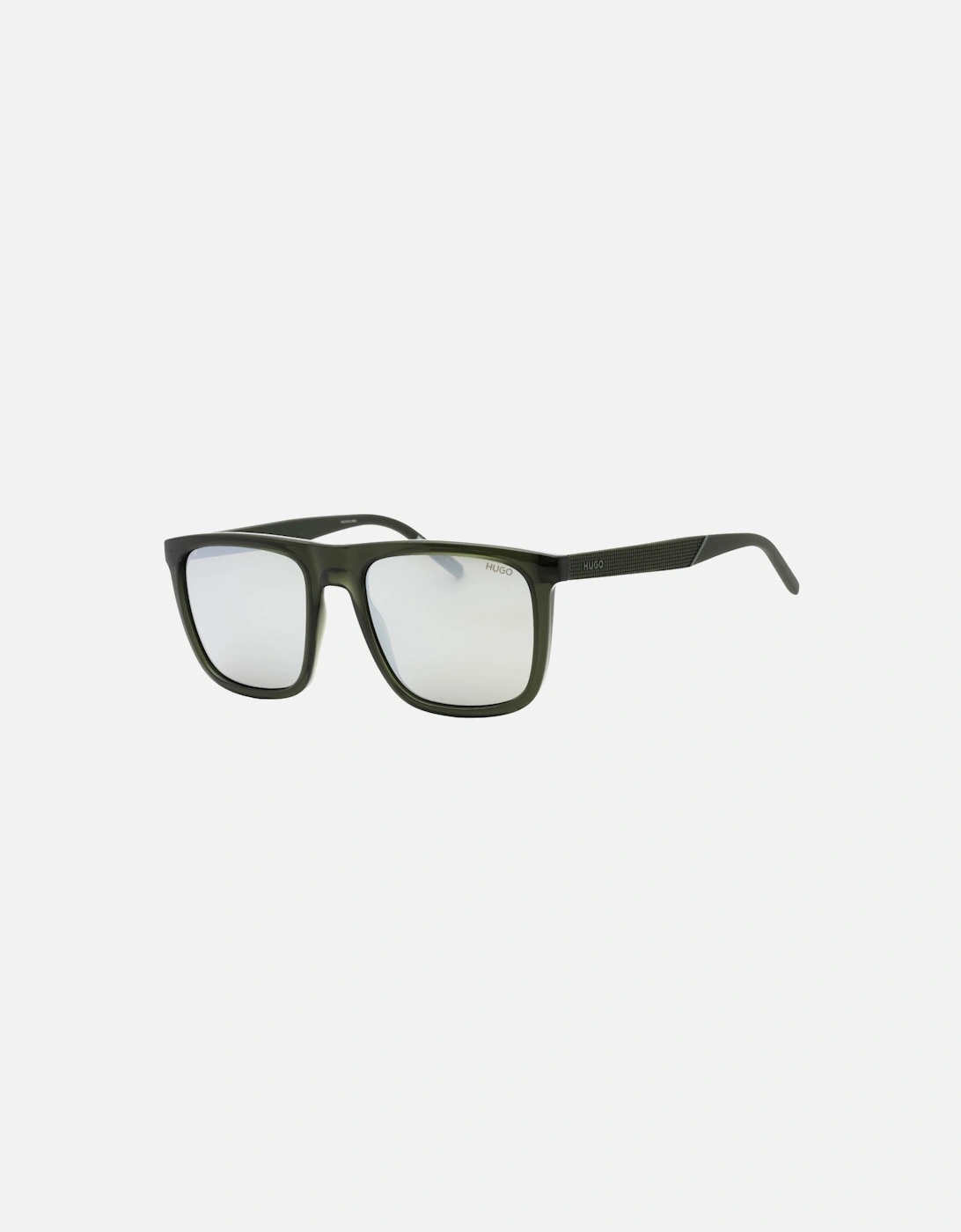 Silver SP Lens Dark Green Sunglasses