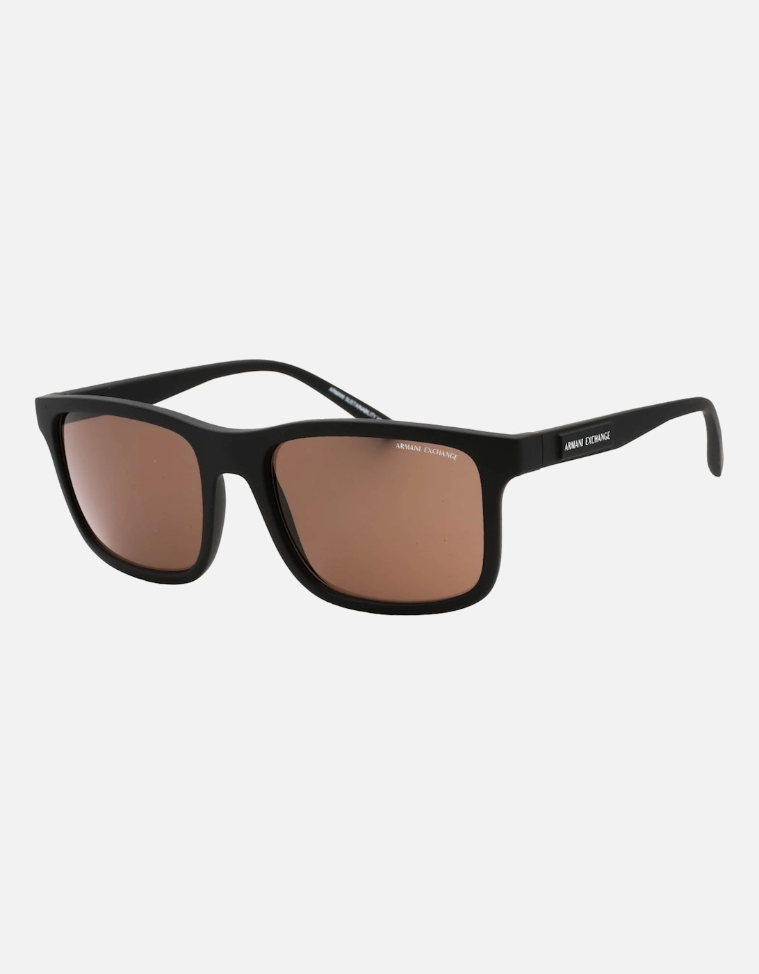 Brown Lens Black Sunglasses