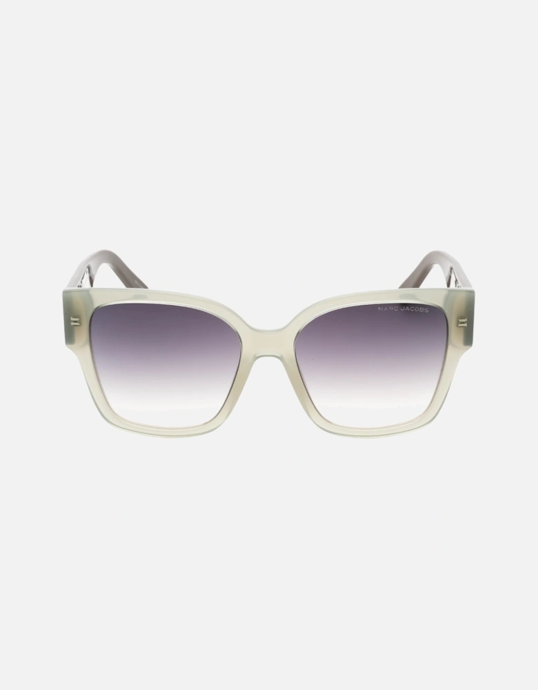 Dark Grey SF Lens Sage Green Sunglasses