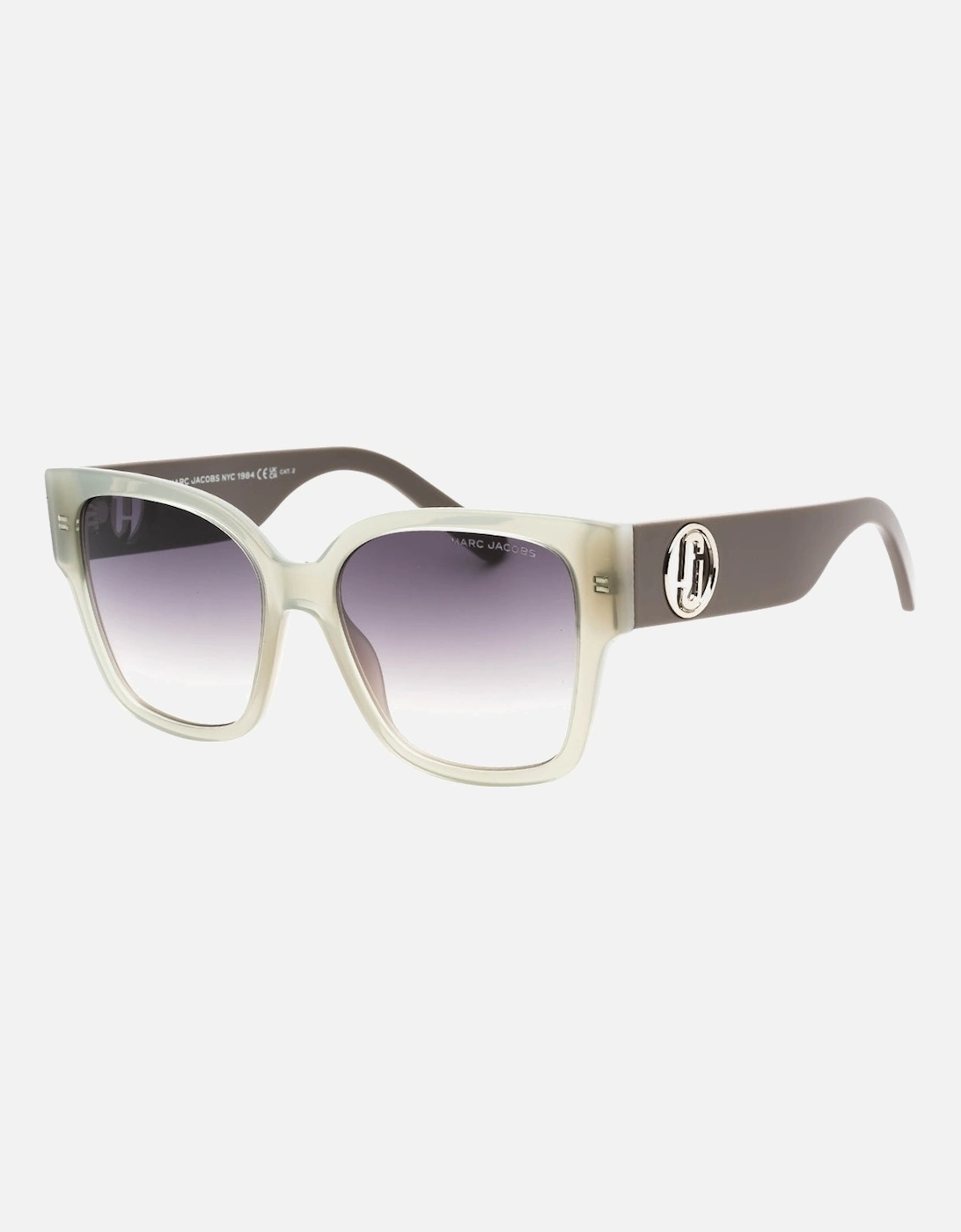 Dark Grey SF Lens Sage Green Sunglasses