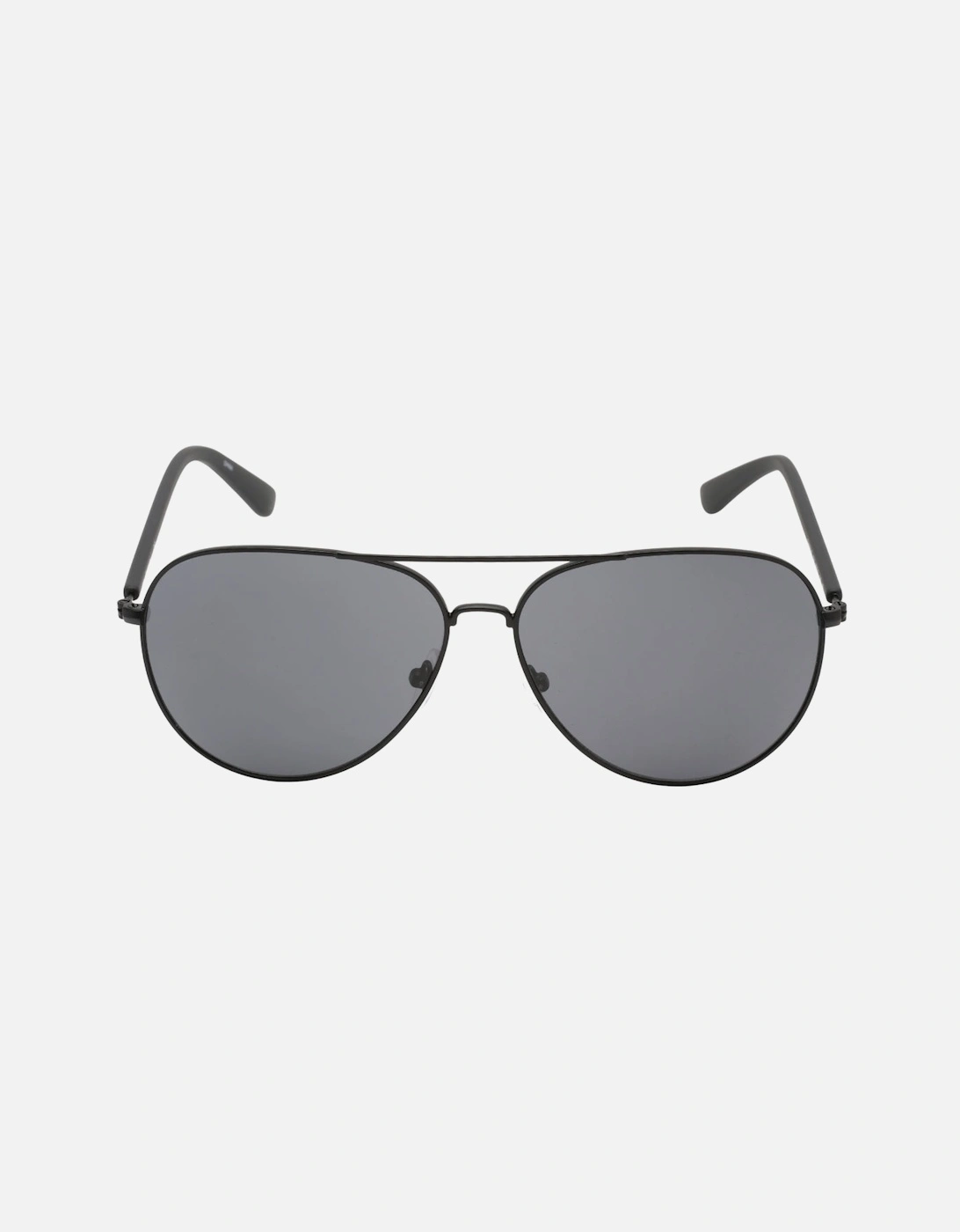 Grey Lensed Matte Black Sunglasses, 3 of 2