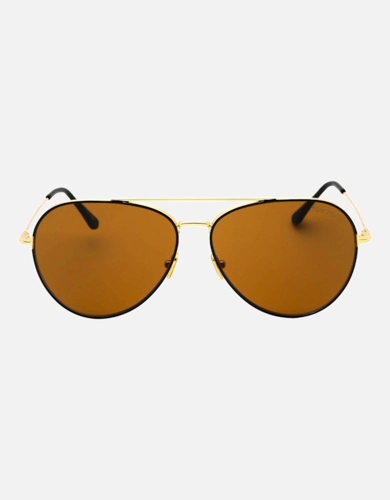 Dashel-02 Gold Sunglasses