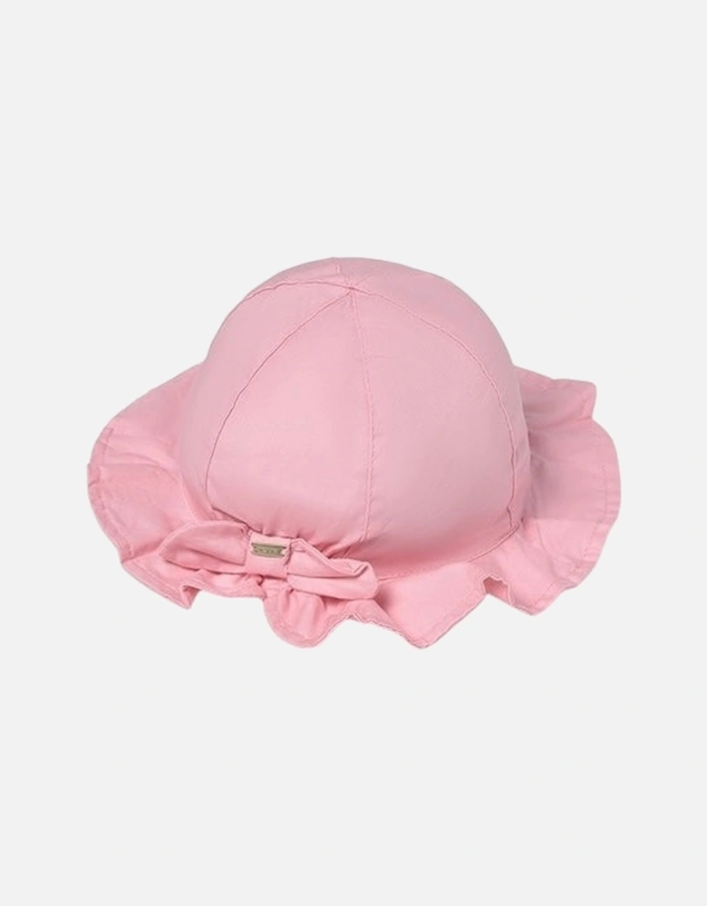 Girls Pink Sun Hat