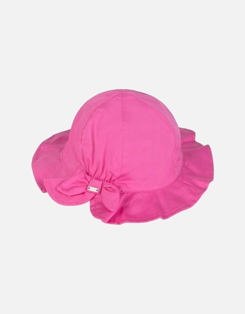 Girls Fuchsia Sun Hat