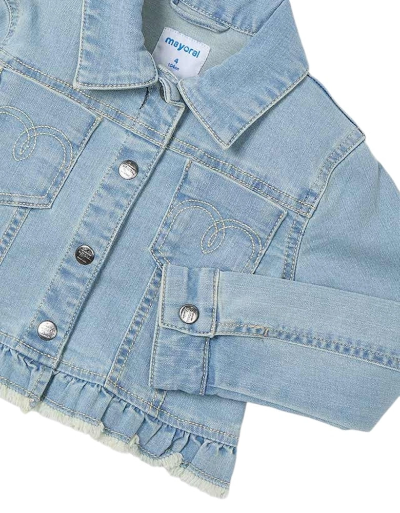 Girls Blue Denim Jacket