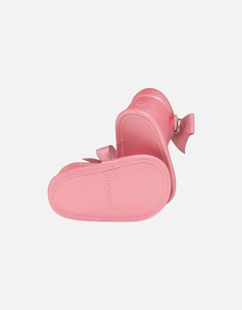 Girls Pink Soft Sole Sandals